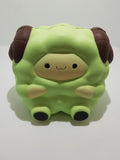 Jumbo green Lamb slow rising Squishy