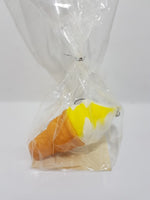 Yellow Ice cream charm squishy
