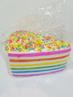 Giant Cake Slice with sprinkles squishy