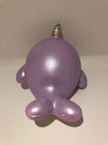 Grape scented purple Uniwhale Squishy