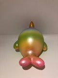 Candy scented Rainbow Uniwhale Squishy with gold horn