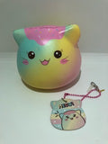 Scented Rainbow Marshmallow Kitten Squishy